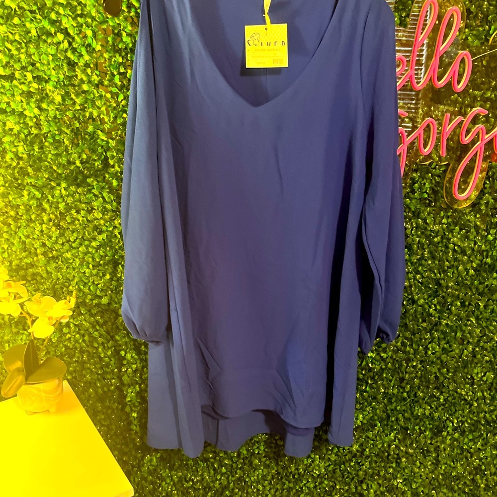 NWT Mini Cold Shoulder Dress